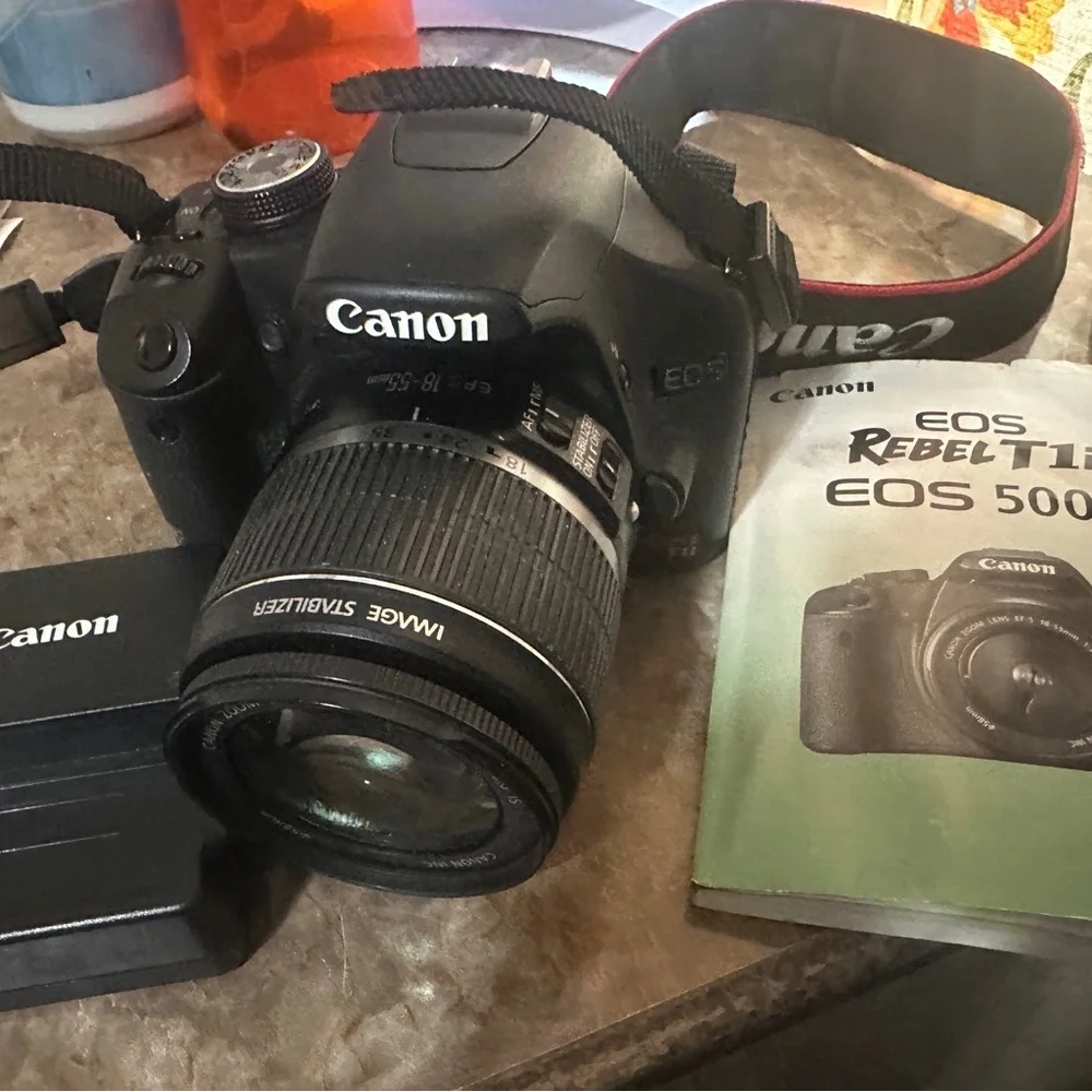 Canon Black DSLR Camera - EOS 500D